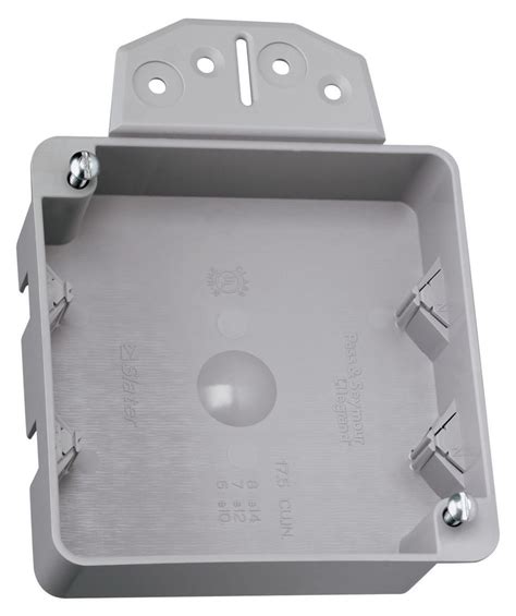 four square junction box|shallow 4 square electrical box.